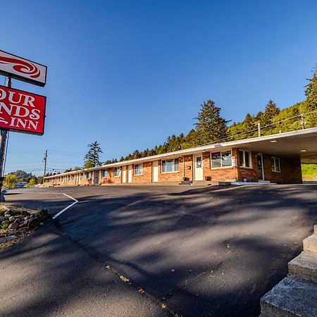 Four Winds Motel Depoe Bay Eksteriør billede